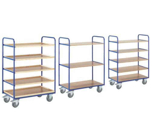 Rollcart Carrello a ripiani con capacità di carico di 250 kg