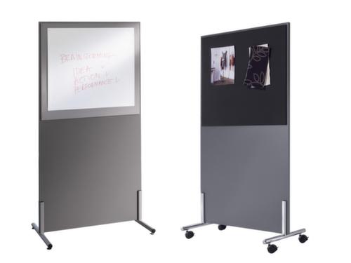 Nowy Styl Parete divisoria E10 in legno con rivestimento in tessuto