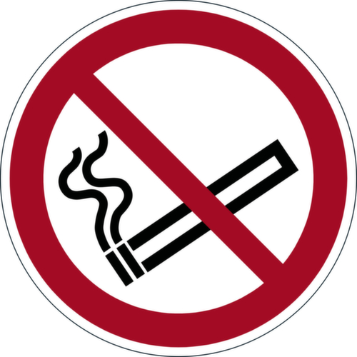 Durable Segnale di divieto di fumo, etichetta per ripiani, antiscivolo