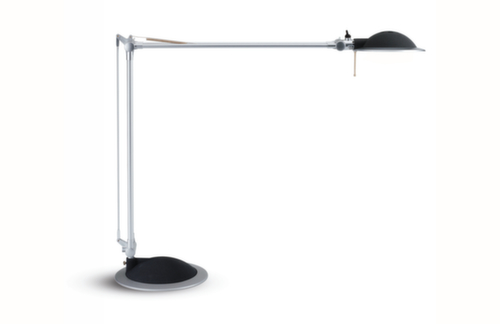 Lampada da tavolo a LED, luce bianco neutro, argento