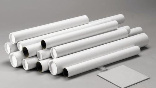 Tubo di spedizione bianco