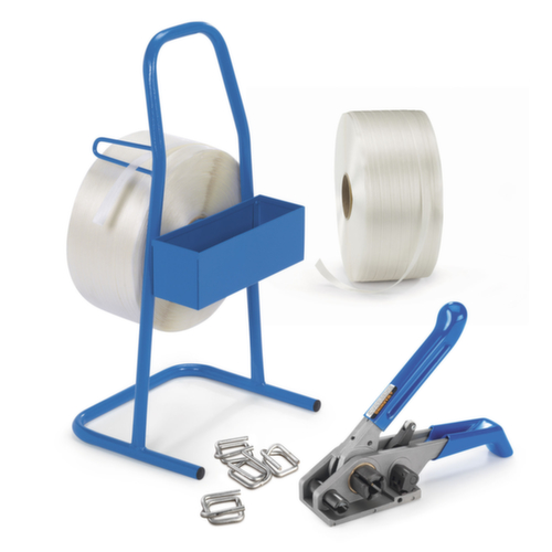 Set di reggette con cinghia in tessuto