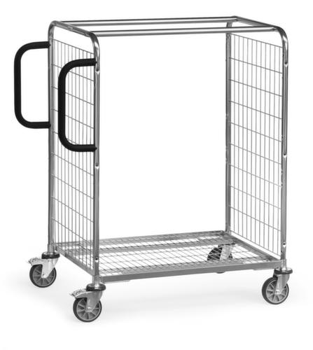 fetra Carrello commissionatore con pareti in rete