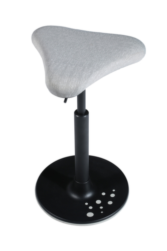 Topstar Seduta/supporto in piedi Sitness H1 con sedile a triangolo, altezza sedile 570 - 770 mm, sedile grigio