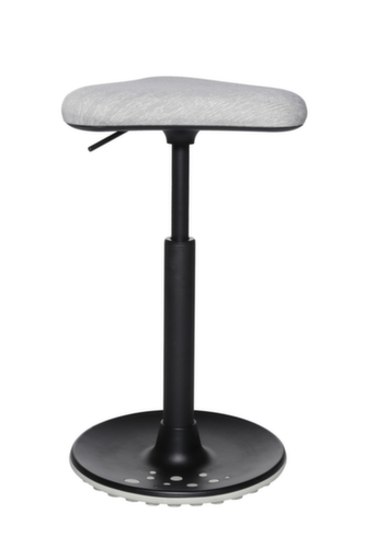 Topstar Seduta/supporto in piedi Sitness H1 con sedile a triangolo, altezza sedile 570 - 770 mm, sedile grigio