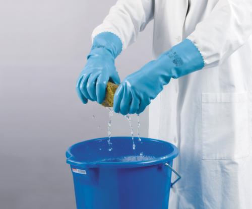 Guanti di protezione chimica Jersette, Latex, formato 7 - 7,5