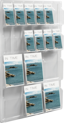 helit Portadepliant da parete "the clearly"