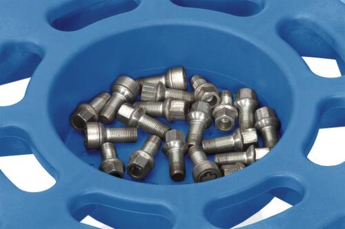 fetra Rullo gommato per TYRE TROLLEY 8 pneumatici/4 ruote complete