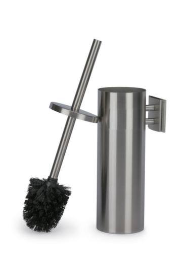 Spazzola per WC in acciaio inox per il montaggio a parete