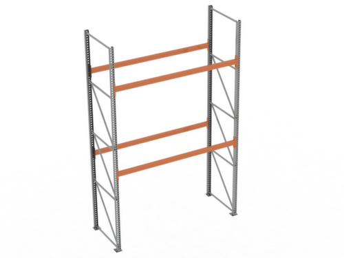 META Portapallet MULTIPAL per 9 pallet, 2870 mm di larghezza, 3 piani di stoccaggio