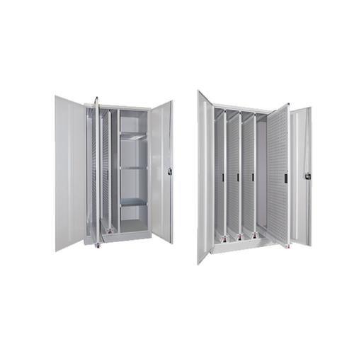 PAVOY Armadio verticale grigio chiaro con pratiche funzioni