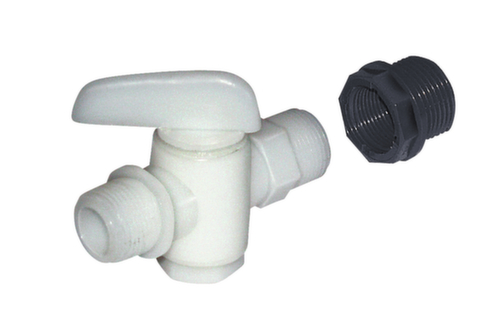 Rubinetto di scarico per contenitore di grandi dimensioni