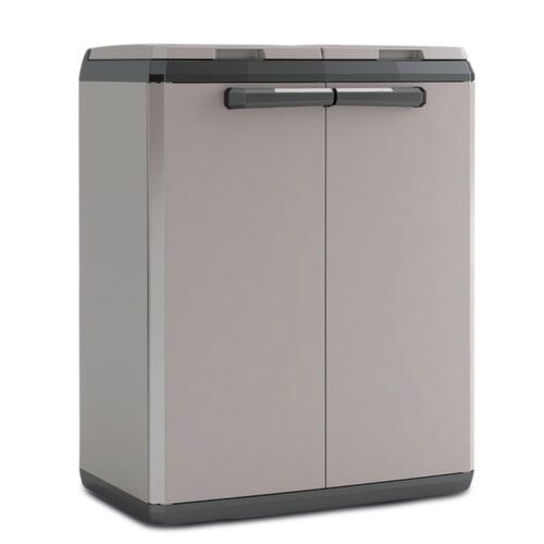 Stazione di raccolta materiale riciclabile per 2 sacchi da 110 litri