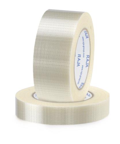 Nastro di filamenti rinforzato longitudinalmente e trasversalmente