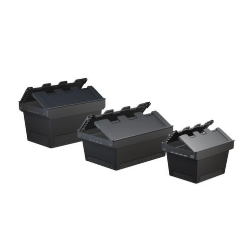 BITO Contenitore riutilizzabile BITOBOX MB e sigillabile, capacità 18 l, coperchio ribaltabile