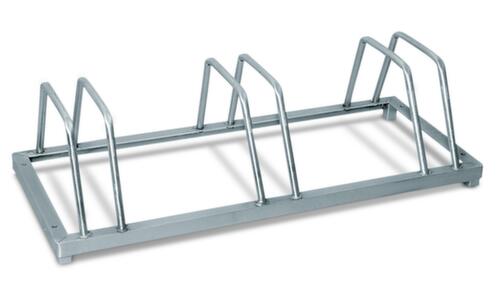 Cavalletto per biciclette bifacciale