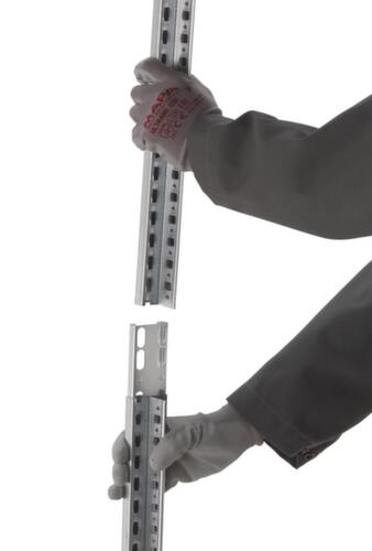 Scaffalatura senza viti ISIPACK© con 4 ripiani