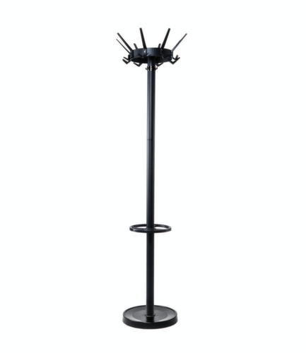 MAUL Appendiabiti MAULcaligo, con 16/8/4 ganci, nero opaco