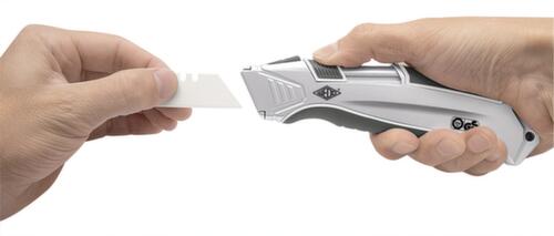 WEDO Taglierina di sicurezza CERA-Safeline® SAFETY con caricatore di lame di ricambio