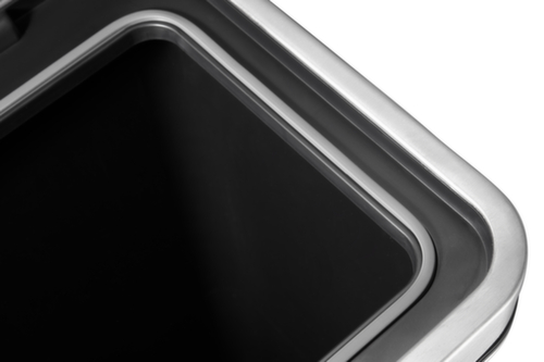 Cestino a pedale in acciaio inox antibatterico EKO X-Cube