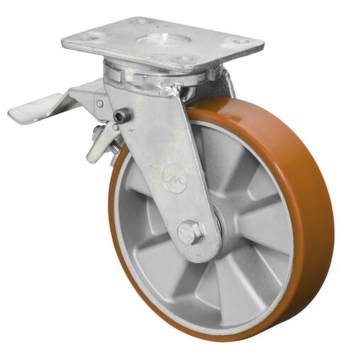 BS-ROLLEN Ruota in poliuretano fuso per impieghi gravosi