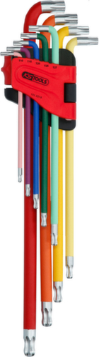 Set di chiavi angolari Torx a sfera