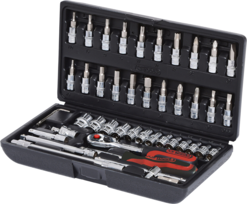 Set di chiavi a bussola 1/4" CHROMEplus