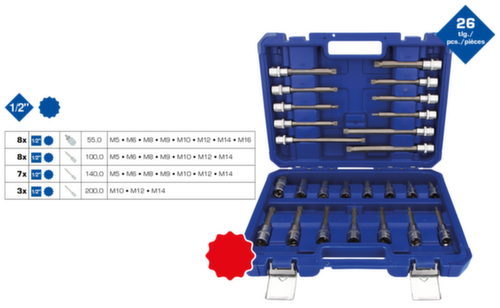 Set di bussole 1/2"