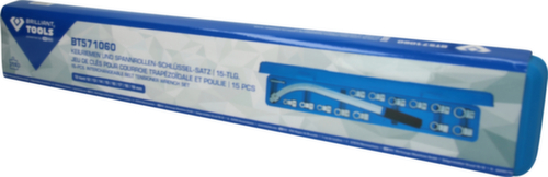 Set di chiavi per cinghie trapezoidali e pulegge tenditrici