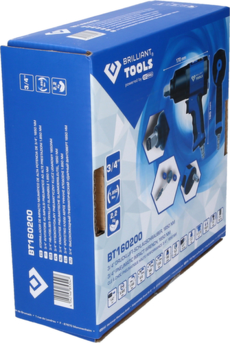 Avvitatore a impulsi ad aria compressa 3/4"