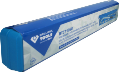 Set di chiavi per cinghie trapezoidali e pulegge tenditrici