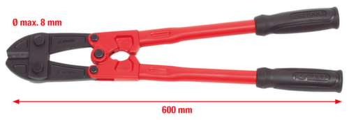 Tagliabulloni con impugnatura per tubi