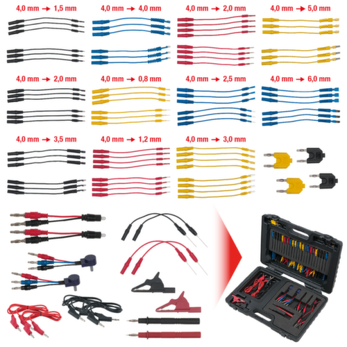 12/24V Master Diagnostic Test and Measurement Cable Set