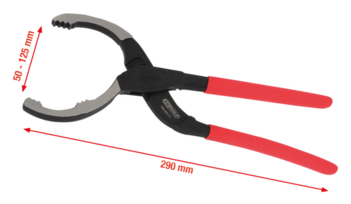 Pinze per filtri olio