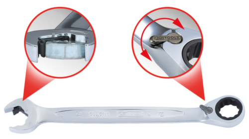 Chiave combinata DUO GEARplus