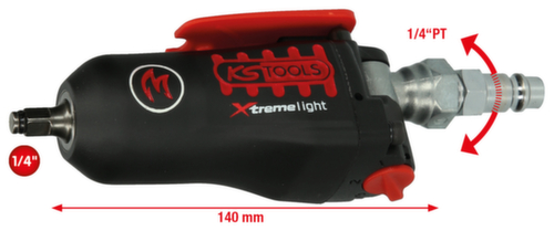 1/4" MONSTER Xtremelight Mini avvitatore ad aria compressa con bilanciere invertito