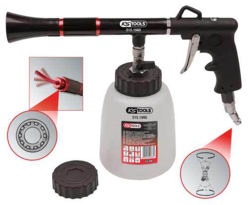 Pistola di pulizia ad aria compressa