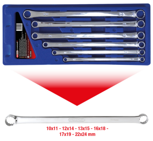 Set di chiavi a scatola doppia CHROMEplus