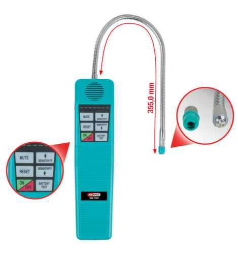 Rilevatore di perdite dell'aria condizionata