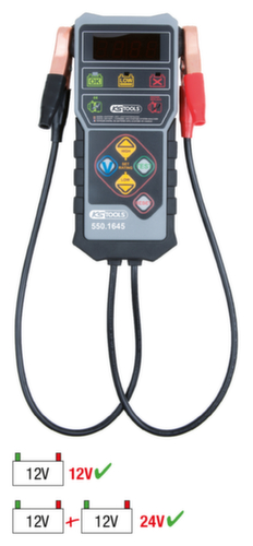 Tester di batteria digitale 12V