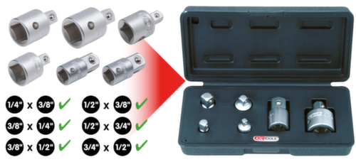 Set di adattatori di allargamento e riduzione