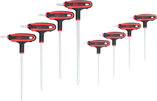 Set di chiavi angolari Torx con impugnatura a T