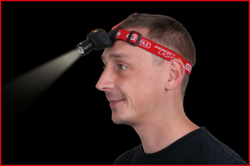 lampada frontale perfectLight con messa a fuoco 140 lumen