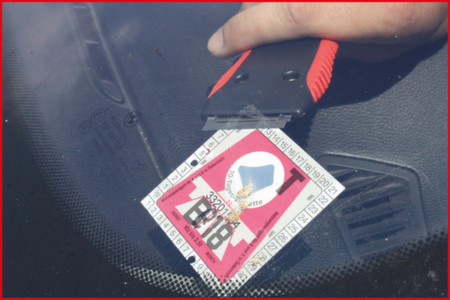 Raschietto per badge