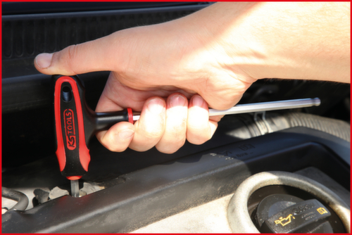 Set di chiavi a testa sferica con impugnatura a T