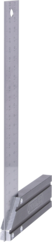 Angolo da carpentiere con linguetta in alluminio