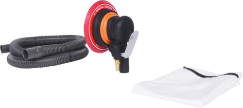 Levigatrice eccentrica ad aria compressa per levigatura fine con aspirazione della polvere