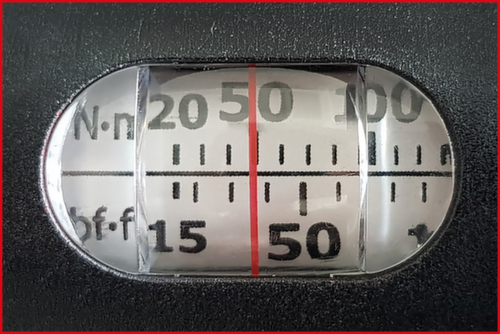 1/2" Set di chiavi dinamometriche di precisione ERGOTORQUE