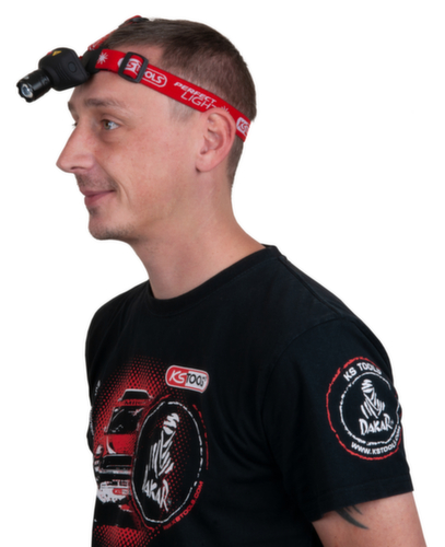 lampada frontale perfectLight con messa a fuoco 140 lumen