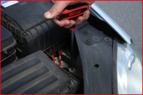 Set di chiavi a testa sferica con impugnatura a T